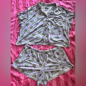 Baby Yoda Star Wars Pajama Set!